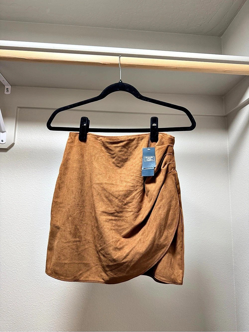 Abercrombie & Fitch Suede Mini Skirt